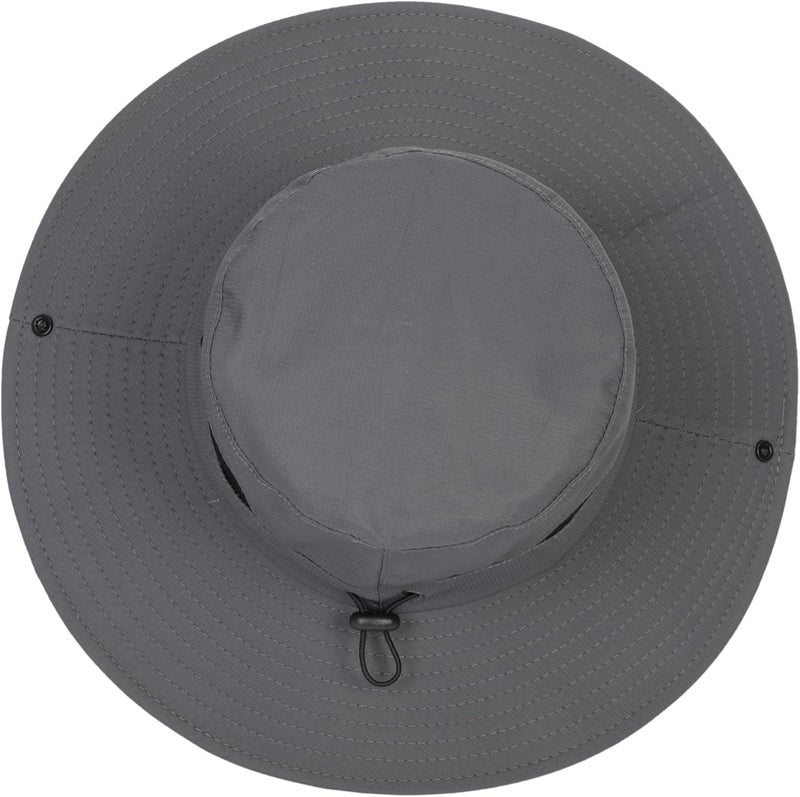 UTOWO Kids Sun Hat with UV Protection Beach Bucket for Boys & Girls Wide Brim Safari Boonie Cap for Summer Outdoor(for 5-10T) - Image 3